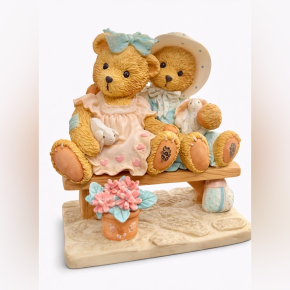 Other - Cherished Teddies – “Tracie and Nicole” (1992) Figurine
